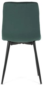 Zestaw krzeseł do jadalni CT-281 GRN4, 4 szt.