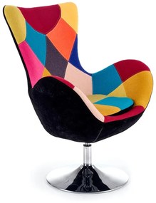 Fotel BUTTERFLY wielobarwny HALMAR