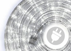 LED świetlny kabel - 480 diod, 20 m, zimna biel