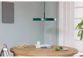 Ciemnozielona lampa wisząca LED z metalowym kloszem ø 43 cm Asteria Medium – UMAGE