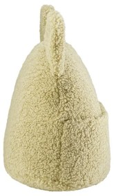Zielona poduszka na sofę dziecięcą z materiału bouclé Teddy Pouch – Wigiwama