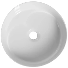 Biała ceramiczna okrągła umywalka ø 36 cm Ion – Sapho