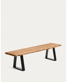 Ławka w naturalnym kolorze Alaia – Kave Home