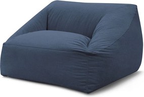 Ciemnoniebieski sztruksowy worek do siedzenia Lilibet – Bobochic Paris