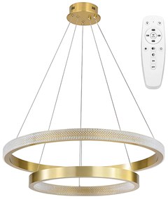 LAMPA SUFITOWA WISZĄCA LED APP1772-CP Złoto Szczotkowane