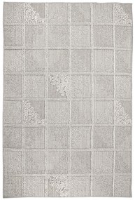 Dywan Costa G342A Szary dywan tkany na płasko 120x170 Prostokąt