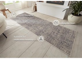 Szary chodnik 80x200 cm Terrain – Hanse Home