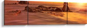 Obraz - Zachód słońca (170x50 cm)