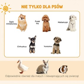 PawHut Zagroda dla Zwierząt, Kojec dla Szczeniąt i Małych Psów, z Drzwiami, Do Użytku Wewnątrz i Na Zewnątrz, 61 cm, Czarna | Aosom PL