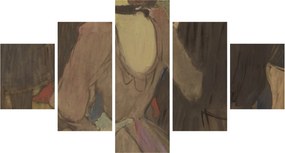 Obraz - Henri de Toulouse-Lautrec, La Goulue and Her Sister, reprodukcje (125x70 cm)