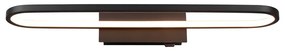 Kinkiet LED w kolorze matowej czerni (dł. 60 cm) Gianni – Trio