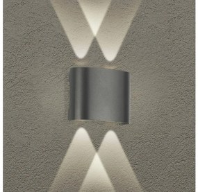 Brilagi - zewnętrzna lampa ścienna LED FLAREBOX LED/4W/230V antracyt IP65