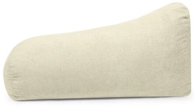 Jasnoszary worek do siedzenia z materiału bouclé Snug Long 140 – SLOWDOWN