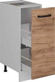 Szafka apteczna złoty dąb energetyczny 30x46x81.6 r-line