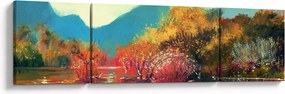 Obraz - Kolory jesieni (170x50 cm)