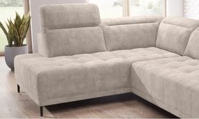 Narożnik FOCUS L z elektryczną regulacją w tkaninie SALVADOR 01 WERSAL