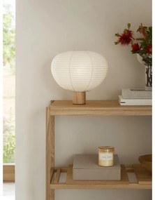 Biała lampa stołowa (wysokość 32 cm) Kami – Blomus