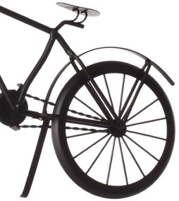 Zegar stołowy metalowy, motyw roweru, 29 cm