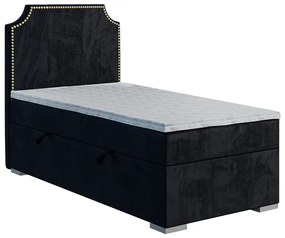 Jednoosobowe łóżko boxspring 90x200 Afre - 32 kolory