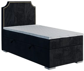 Jednoosobowe łóżko boxspring 90x200 S5-E22