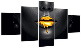 Obraz - Usta kobiety (125x70 cm)