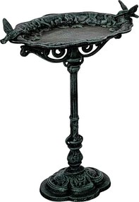 STILISTA Poidło żeliwne dla ptaków 45 x 29 cm, antyczna ziel