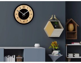 Zegar na ścianę nowoczesny efektowny okrągły cichy do kuchni salonu pokoju