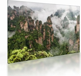 Obraz na szkle - Zhangjiajie National Park, Chiny (70x50 cm)