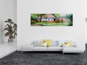 Obraz - Domek (170x50 cm)