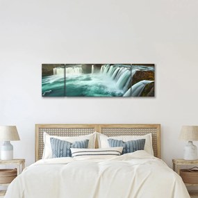 Obraz - Wodospady (170x50 cm)