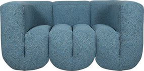 Designerska sofa z tkaniny szenilowej Nua N88-150