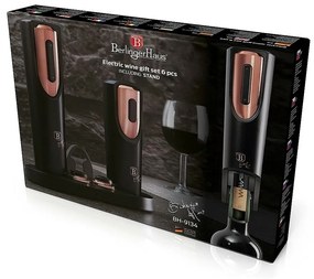 Berlinger Haus Korkociąg z pompką próżniową do wina Black Rose Collection