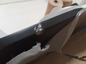 PROMOCJA Czarne stoły jadalniane BERGEN 120x80 cm II. jakość