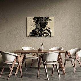 Obraz - Kobieta jazzowa (70x50 cm)
