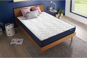 Materac Actiflex life 160x210cm, Grubosc : 22 cm, sprezyny kieszeniowe i pianka z pamiecia ksztaltu, Bardzo wysoki, 5 stref komfortu