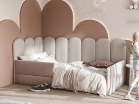 Łóżko dziecięce przypodłogowe JASMINE - 90x200 - 160 cm