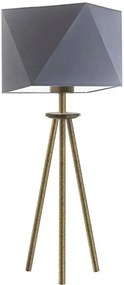 Lampa stołowa trójnóg na złotym stelażu - K1-Z42