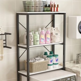 Półka łazienkowa nad pralką – styl loftowy, 160 cm