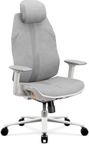 Fotel biurowy ergonomiczny Diablo V-Flash Light Grey