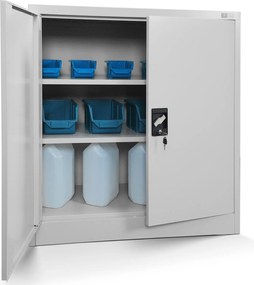 Szafka biurowa na dokumenty Beata 90x40x93 cm szara