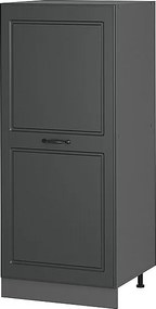 Wysoka szafa antracytowy domek wiejski 60x57x143 r-line