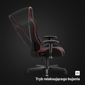 Fotel gamingowy LED RGB czarny Diablo X-Starter