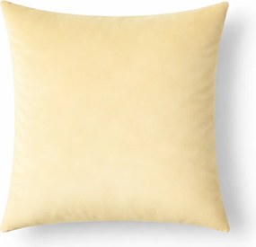 Welurowa, masełkowa poszewka dekoracyjna Werona