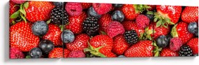 Obraz - Ładunek owoców (170x50 cm)