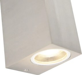 Nowoczesna kinkiet aluminiowy 2-punktowy IP44 - Baleno