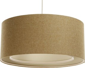 Lampa wisząca ERUTAN DOUBLE 50 żółta