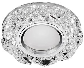 71094 - Oprawa wpuszczana CRYSTAL FIX 1xGU10/50W+LED/3W