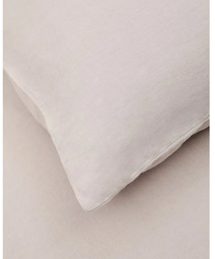 Szarobeżowa pościel dwuosobowa z mieszanki lnu 240x220 cm Simmel – Kave Home