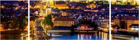 Obraz - Most Karola, Praga, Czechy (170x50 cm)
