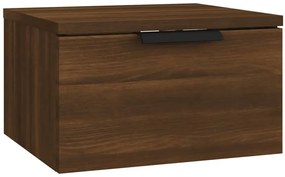 Brązowa wisząca szafka nocna z szufladą R9-E68